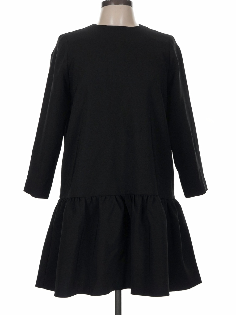 Tuckernuck Black Pierce Ruffle-Hem Mini Dress Size S - Picture 3 of 6
